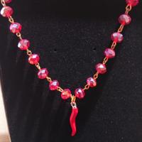 Collana artigianale  portafortuna SCONTO 50%