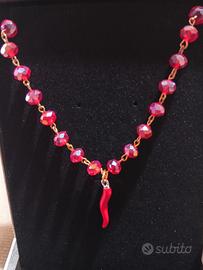 Collana artigianale  portafortuna SCONTO 50%