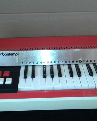 Pianola organo elettrico Bontempi