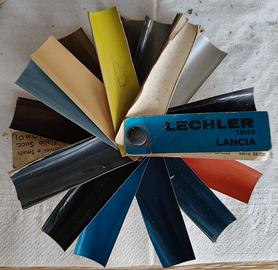 Mazzetta tinte colori carrozzeria auto Lancia 1976