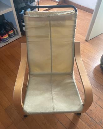 Sedia Ikea 1 con imbottitura