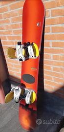 SNOWBOARD BABYLON 141 cm .IDEALE PER INIZIARE