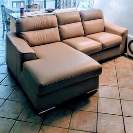 Divano Rosini in vera pelle 