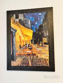 Café la Nuit  stampa su legno perfette condizioni