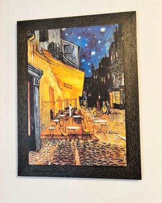 Café la Nuit  stampa su legno perfette condizioni