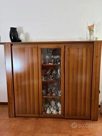 mobile credenza in noce massello