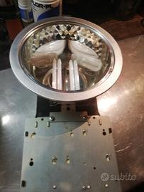 6 lampade Fosnova da incasso per controssoffitto. 