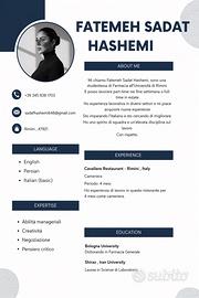 Addetto ristorante / hotel