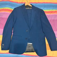 Abito Enrico Coveri tg 46 drop 7 blu elettrico