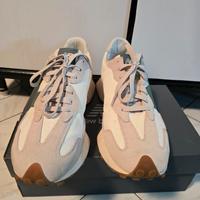 Sneakers new balance bianche e verdi