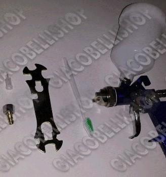Pistola aerografo verniciare0.8 1.2 1.4 1.7 2.02.5