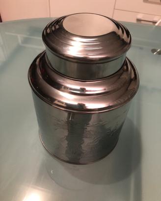 Barattolo cilindrico con coperchio