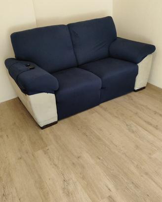 Divano 2 posti con meccanismo Relax - Beige
