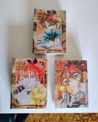 Bt'X Serie Completa 1-16 manga di Masami Kurumada