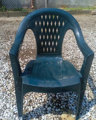 8 sedie da giardino 
