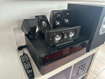 Sistema  5.1 Harman Kardon AVR 160 + JBL SCS 200.5