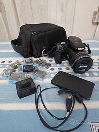 Nikon p900 + GoPro batterie + Power Bank