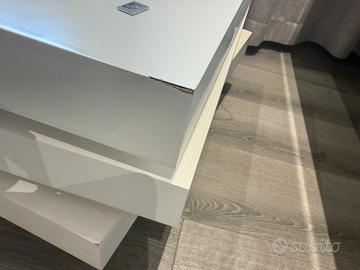 Tavolino da salotto moderno bianco