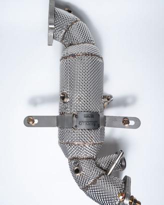 Downpipe 200 celle Alfa Romeo Giulia e Stelvio 2.0