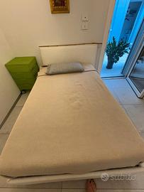 Letto 1 piazza e mezza con contenitore 