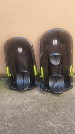  Numero 2 bob in plastica neri