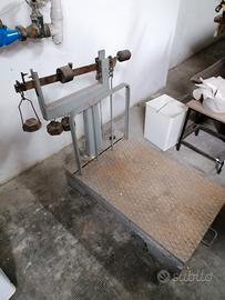 Bilancia basculante stadera a pavimento 