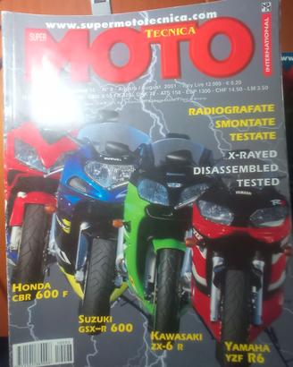 rivista SUPER MOTO TECNICA numero 8 anno 2001