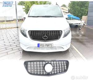 GRIGLIA MERCEDES VITO W447 14-19 IN CARBONIO