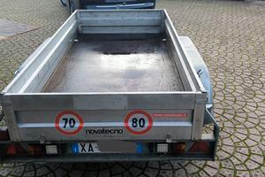 carrello trasporto cose 2 assi 