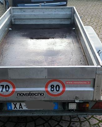 carrello trasporto cose 2 assi 
