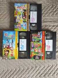 Lotto 5 Cassette VHS Kinder Ferrero
