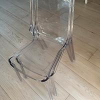 4 sedie SCAB Vanity trasparenti Made in Italy