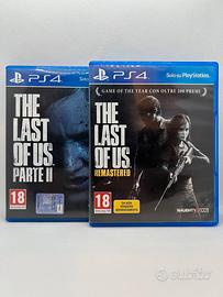 The Last of Us Parte 1 e 2 Lotto Giochi PS4 e PS5