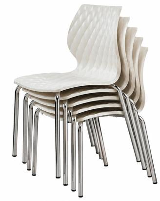 Sedie bianca elegante