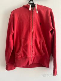 Felpa con cappuccio Polo Ralph Lauren rossa S