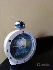 orologio sveglia Zeon Star Wars R2-D2 Glow Topper