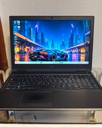 WORKSTATION DELL PRECISION I7 24GB SSD512GB GPU4GB