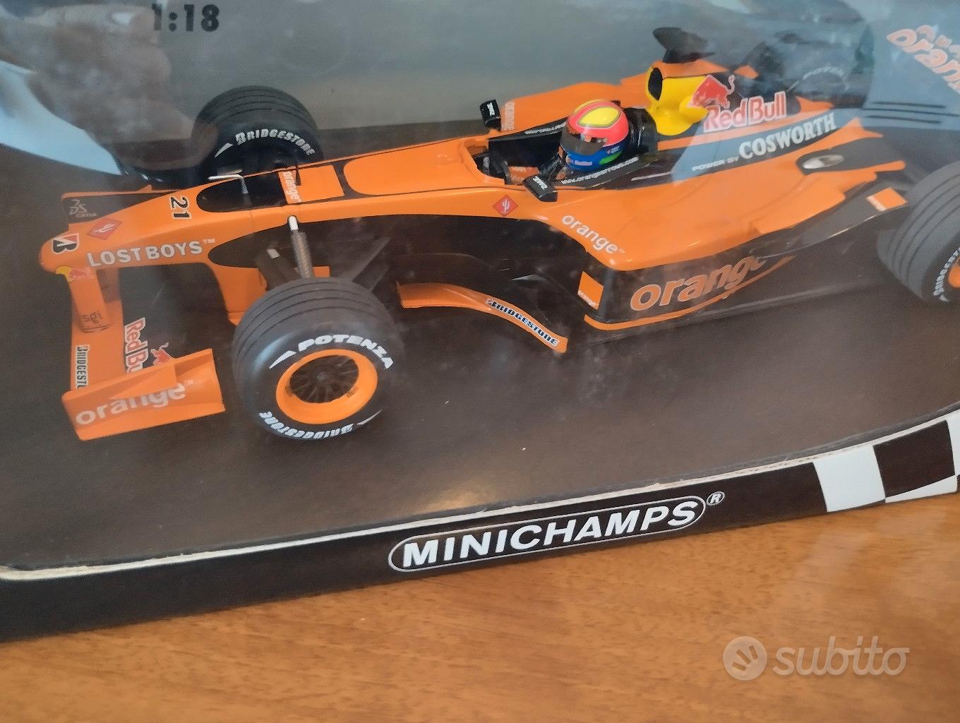 Minichamps 1/18 F1 Arrows Orange – Heinz-Harald Frentzen 2002 – Occasion Comme Neuve
