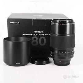 Fujifilm XF 80 mm f2.8 R LM OIS WR obiettivo macro