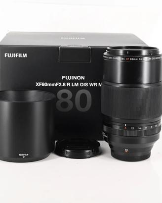 Fujifilm XF 80 mm f2.8 R LM OIS WR obiettivo macro