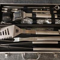 Set Barbecue acciaio inox