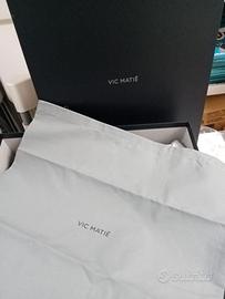 Tronchetti con zeppa in pelle "Vic Matie" (taglia