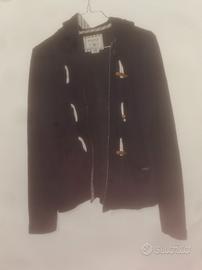 carxigan con alamari e cappuccio WOOLRICH 