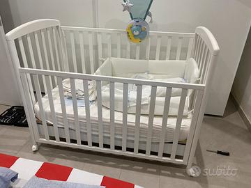 Lettino con spondine