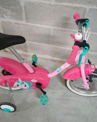 Bici Btwin Unicorn 14" Bambina 