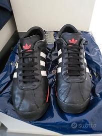 Scarpe Uomo Sportive Adidas N. 45.5 Nero e bianco