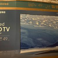 SAMSUNG TV 49” curved e Home theatre samsung