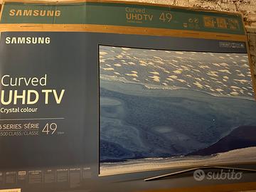 SAMSUNG TV 49” curved e Home theatre samsung