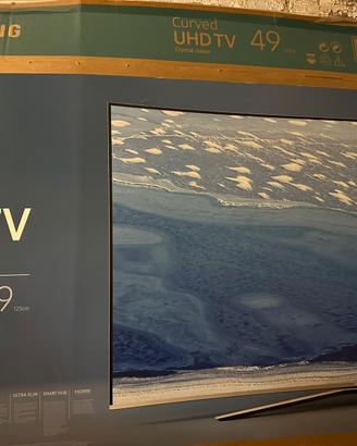 SAMSUNG TV 49” curved e Home theatre samsung
