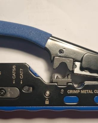 Pinza crimpatrice cavi di rete RJ45
